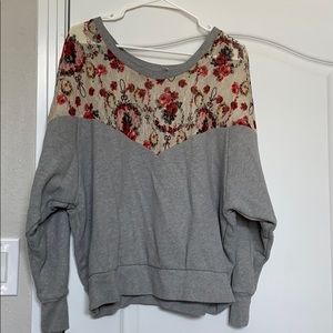 Free people sweatshirt